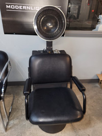 Professional Salon Chair & Hair Dryer 