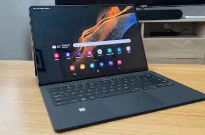 Samsung Galaxy Tab S8 Ultra + Original Keyboard Track Pad Cover, View more