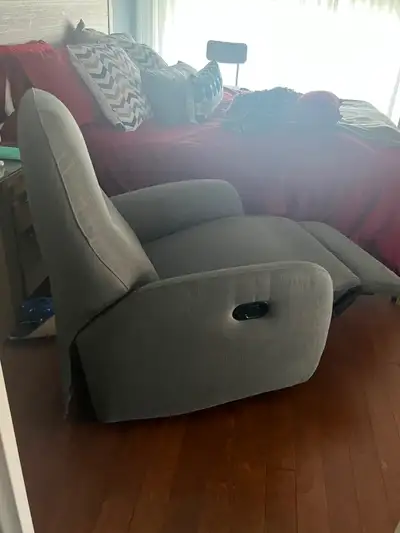 Grey Recliner Chair, View more