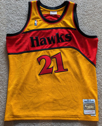 Dominique Wilkins NBA Atlanta Hawks jersey - Mitchell & Ness