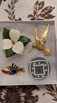 Assorted Vintage Brooches-pick any 3 for $15