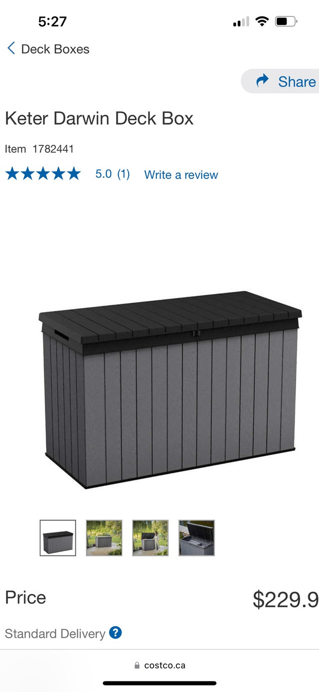 Deck Box  in Outdoor Tools & Storage in London