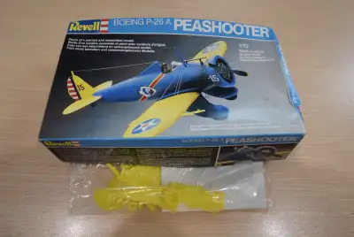 Boeing P-26A Peashooter  by Revell - 1:72  Scale  In bag, View more