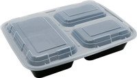 Co33 plastic containers, takeout, to-go-box