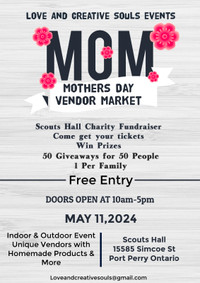 Mothers Day Vendor Market