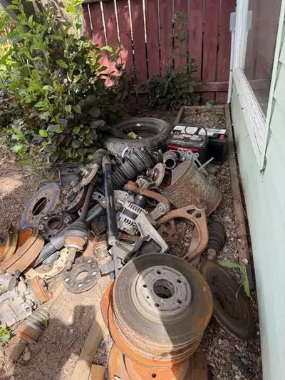 we offer free scrap metal removal we do not take single items all items must be outside easy access...