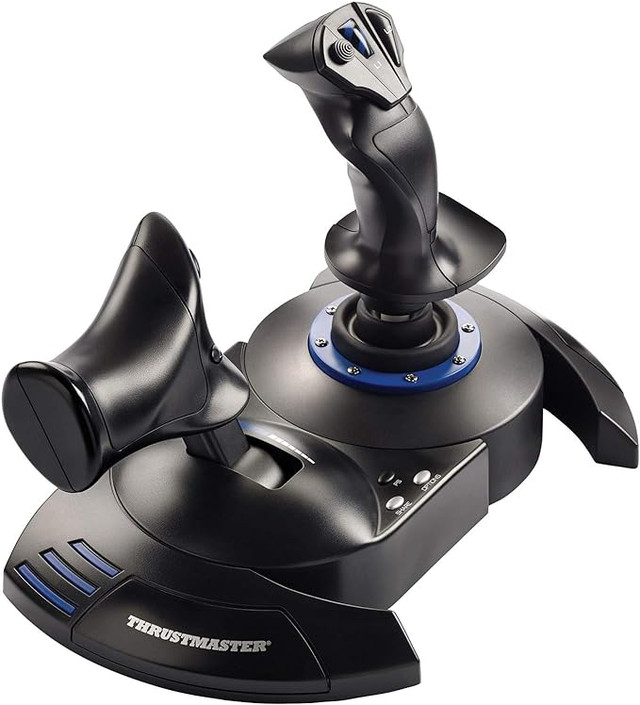 Thrustmaster T.Flight HOTAS 4 (PS5, PS4 and PC) Joystick in Sony Playstation 4 in Calgary