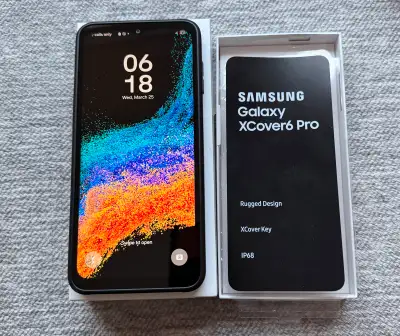 Like new Samsung XCover Pro 6, View more