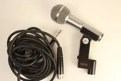 Vintage 1960's Astatic 850s dynamic cardioid microphone w cable, View more