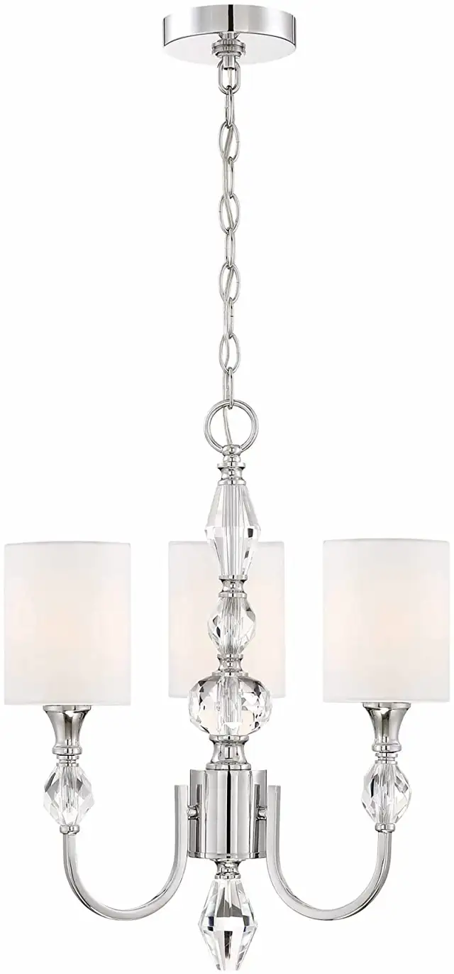 (NEW) Designers Fountain 89983-CH Evi 3 Light Chandelier Chrome in Indoor Lighting & Fans in City of Toronto - Image 4