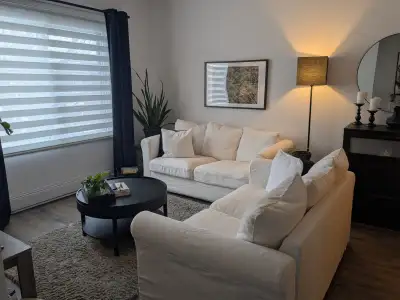 Verdun Ouest, magnifique appartement 5 1/2 à louer, entièrement rénové, 3 chambres (2 grandes chambr...