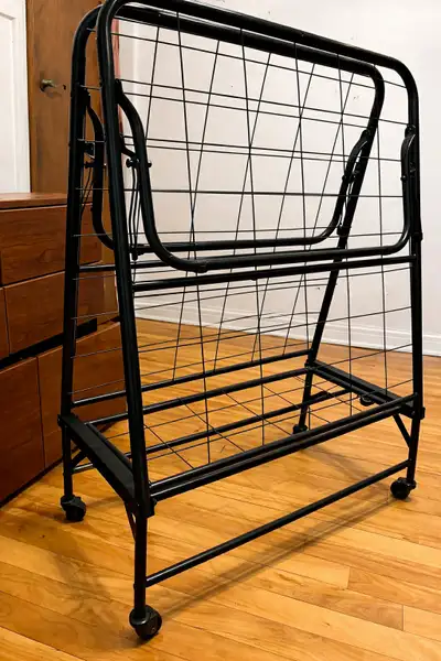 Lit d’appoint pliant avec matelas – RealRooms Barry (sur roulett, View more