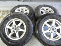 GMC RIMS AND SNOW TIRES