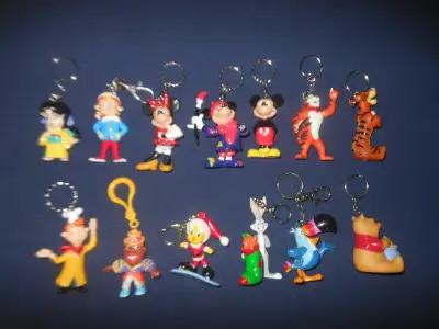 13 toys key chains, View more
