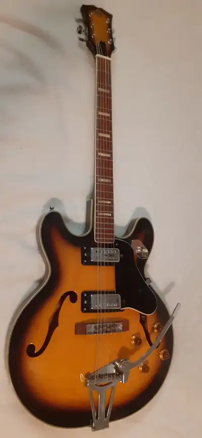 1960s PYRAMID electric guitar, View more