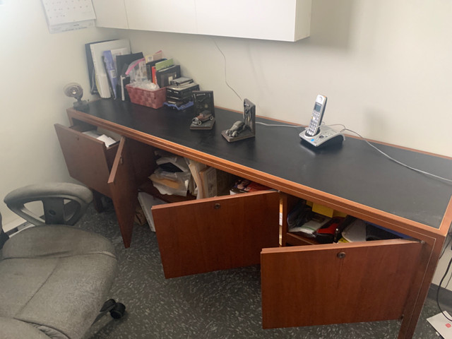 Executive desk and credenza in Desks in St. John's - Image 2