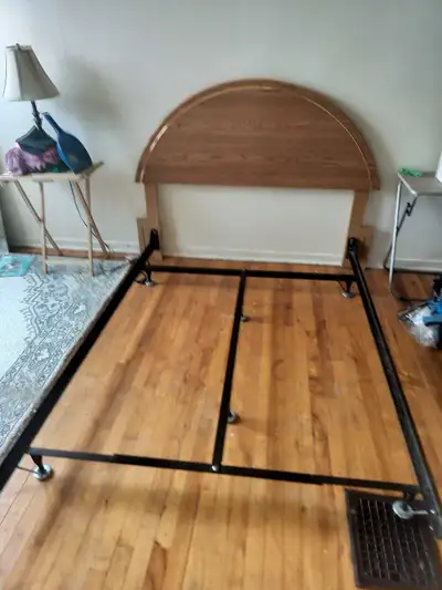 double bedframe and headboard, View more