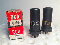 1950 -60's audio + radio vacuum  tubes