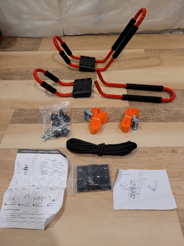 2 Sets of Kayak SUV Roof Rack Hobbies & Crafts Edmonton Kijiji