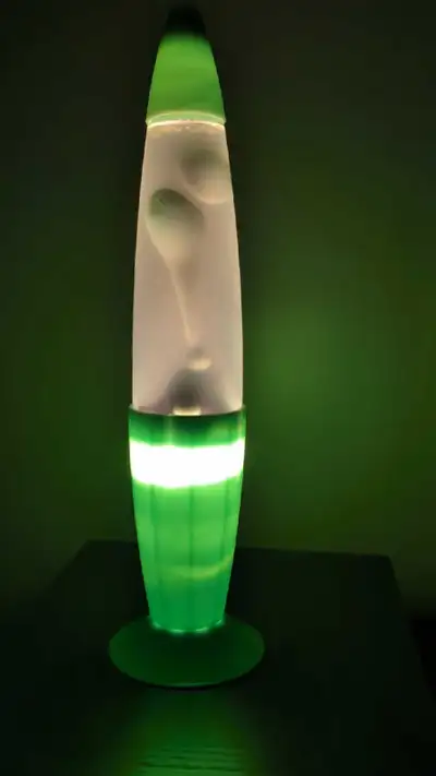 Lime green lava lamp. In excellent condition. Rarely used. Looks better in person than these picture...