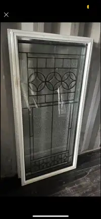 Glass Door Insert And Frame