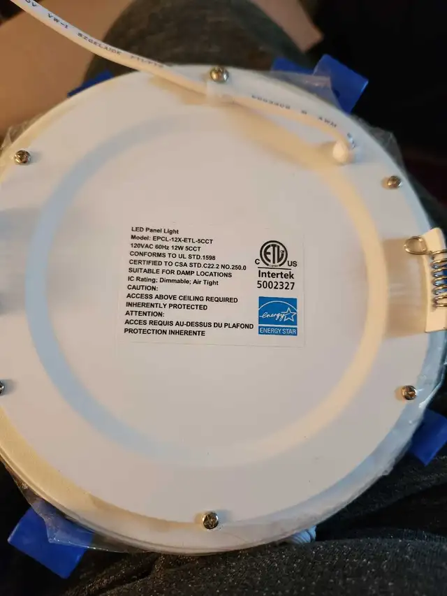 4 LED Panel lights in Other in London - Image 2