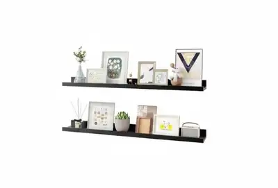 Set of 2 36" Wooden Floating Shelf, View more