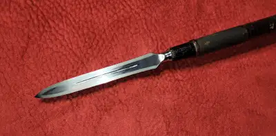 Japanese antique sword - Sankoku Yari spear 300 years old, View more