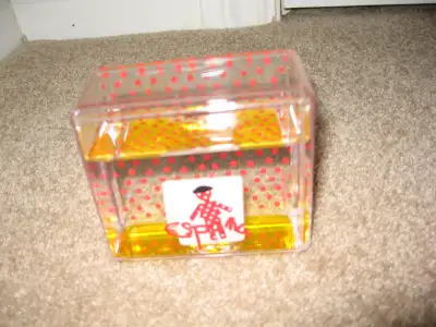 Clear rectangular Paperweight, View more