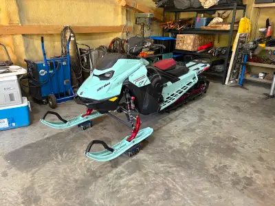 Spring check model, stored in the heated shop, ready to go, 3”. Please call or text 780-512-1449. No...