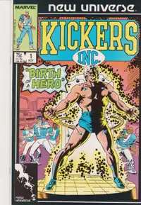 Marvel Comics - Kickers Inc. - Complete series of 12 comics.
