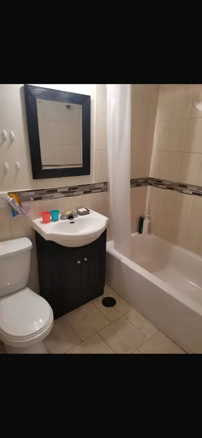 3 1/2 à louer 1er juillet demie sous-sol à Montréal saint Michel. Entrée laveuse et sécheuse, grand...