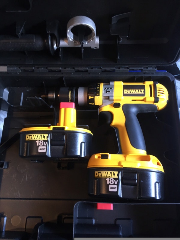 DEWALT 18V XRP LithiumIon Cordless 1/2inch Hammer Drill/Driver