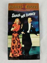 Shall We Dance (Fred Astaire, Ginger Rogers) Warner VHS, NEW