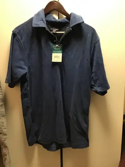 Short sleeve golf shirt brand new blue, View more