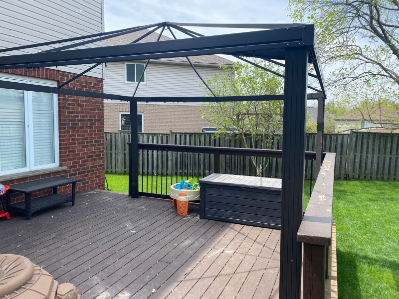 Free metal Gazebo Free Stuff Kitchener / Waterloo Kijiji