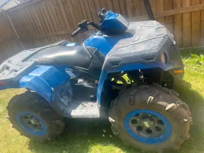 Run but smoke and need work at front 2014 800cc call me please 587 888 4444