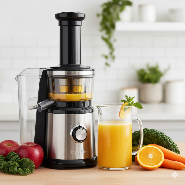 Breville Juice Fountain Cold XL - BJE830SHY1BCA1- New in a box in Processors, Blenders & Juicers in London - Image 2
