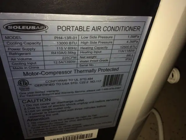 Portable Air conditioning unit 597784683663872005