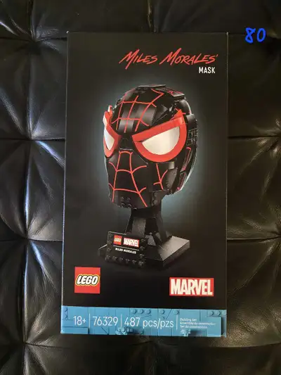 Brand new LEGO Marvel Spider-Man Miles Morales Mask