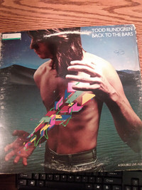 Todd Rundgren Back To The Bars Double Vinyl Record $6