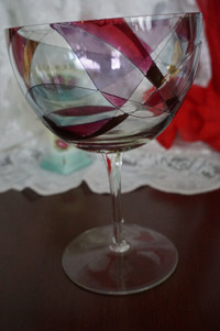 Huge Wine Glass Art