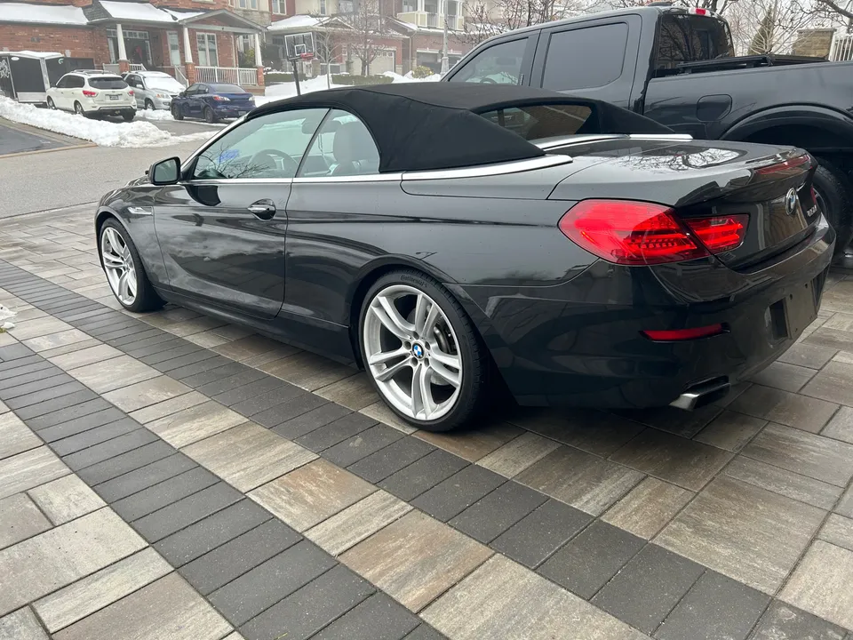 BMW 650i convertible