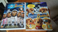 Space BUDDIES Snow BUDDIES 2 Disney Kids' DVDS