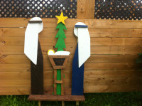 Christmas Wooden Nativity Set and more