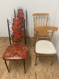 Chairs.  ( 4 Available )