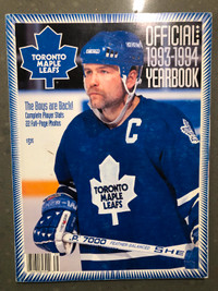 1993 Maple Leafs Yearbook