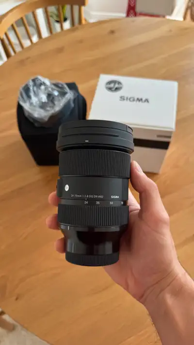 Sigma 24-70mm F2.8 DG DN Sony E-mount lens, View more