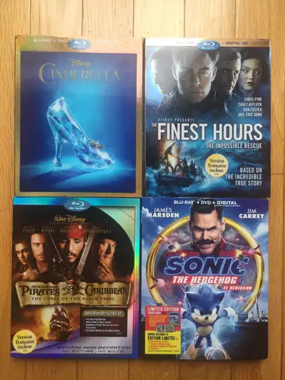 And Pirates of the Caribbean Curse of the Black Pearl. All are brand new and still factory sealed. $...