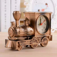 Old train Table Clock